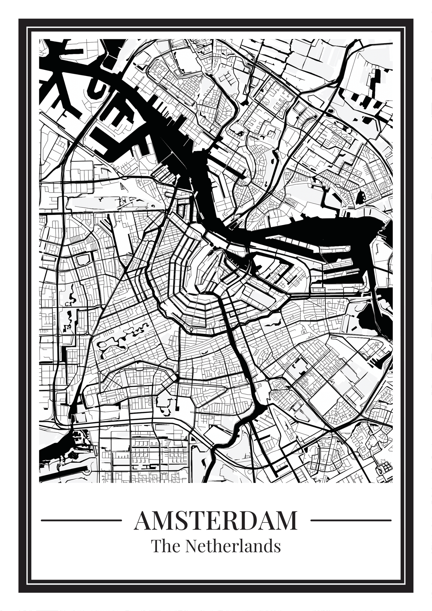 Amsterdam - Poster Classic