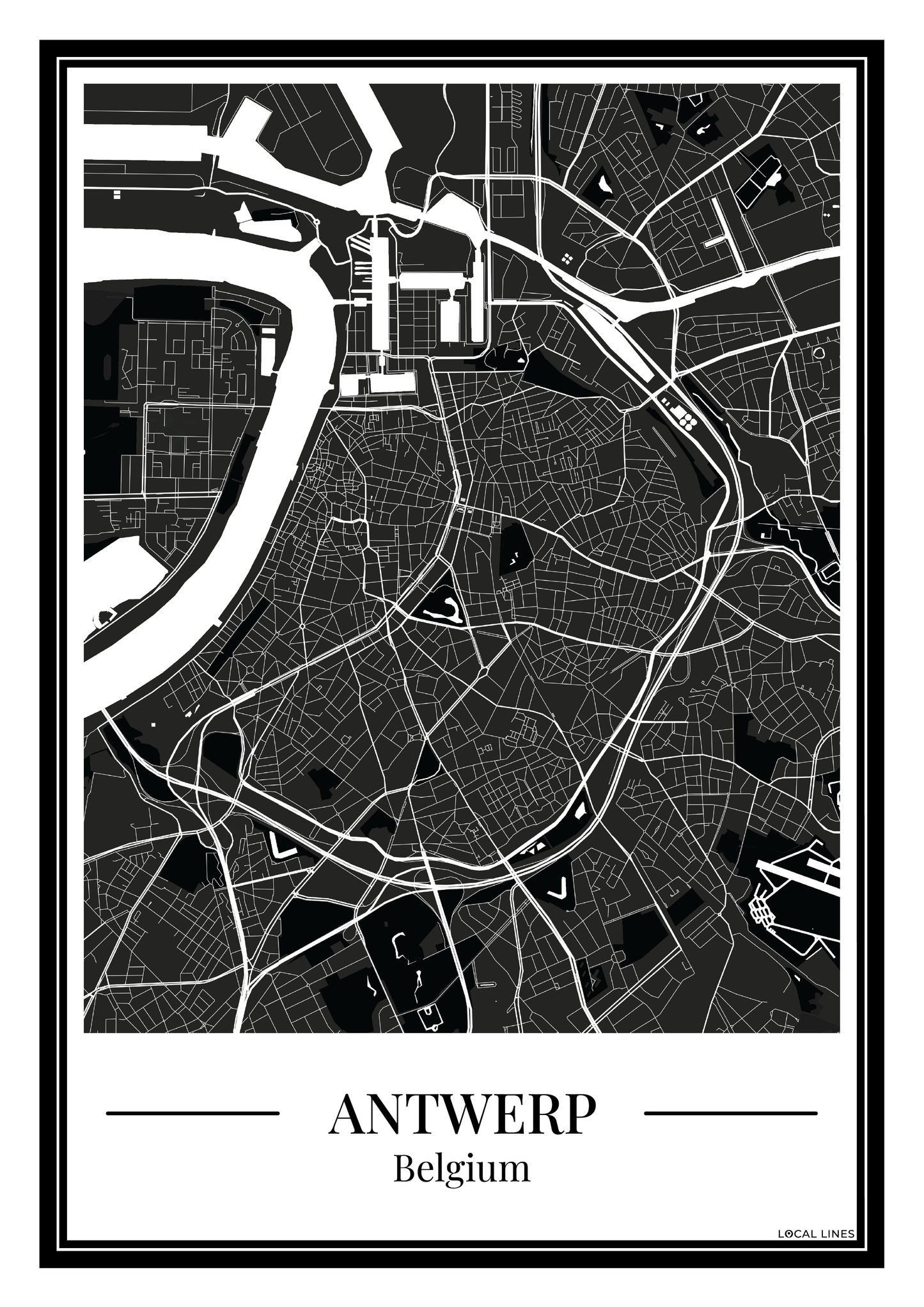 Antwerp - Poster Classic