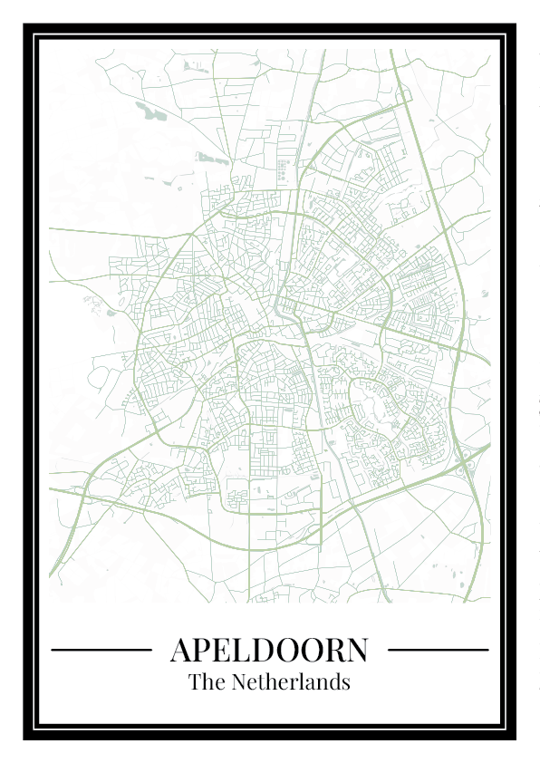 Apeldoorn - Poster Sage Green