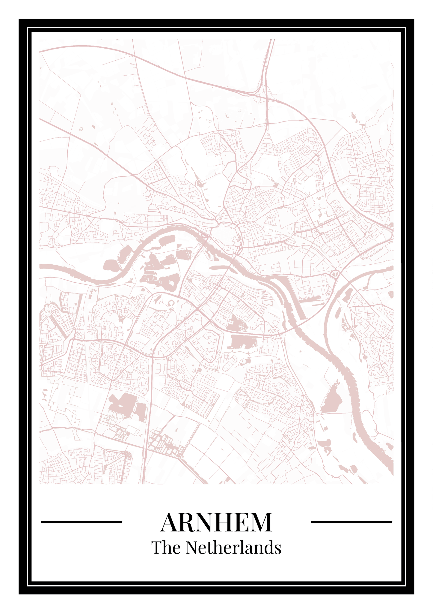 Arnhem - Poster Blush Pink