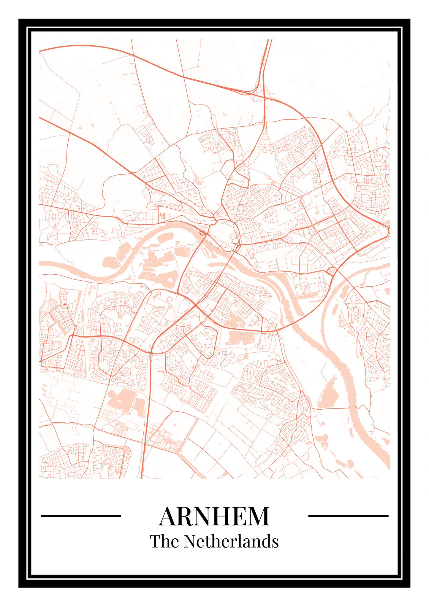 Arnhem - Poster Warm Peach