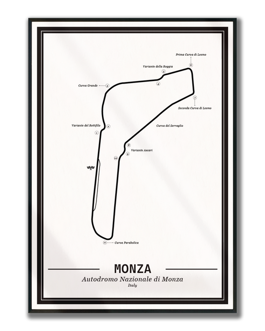 Poster Monza Formule 1 Circuit | Wit