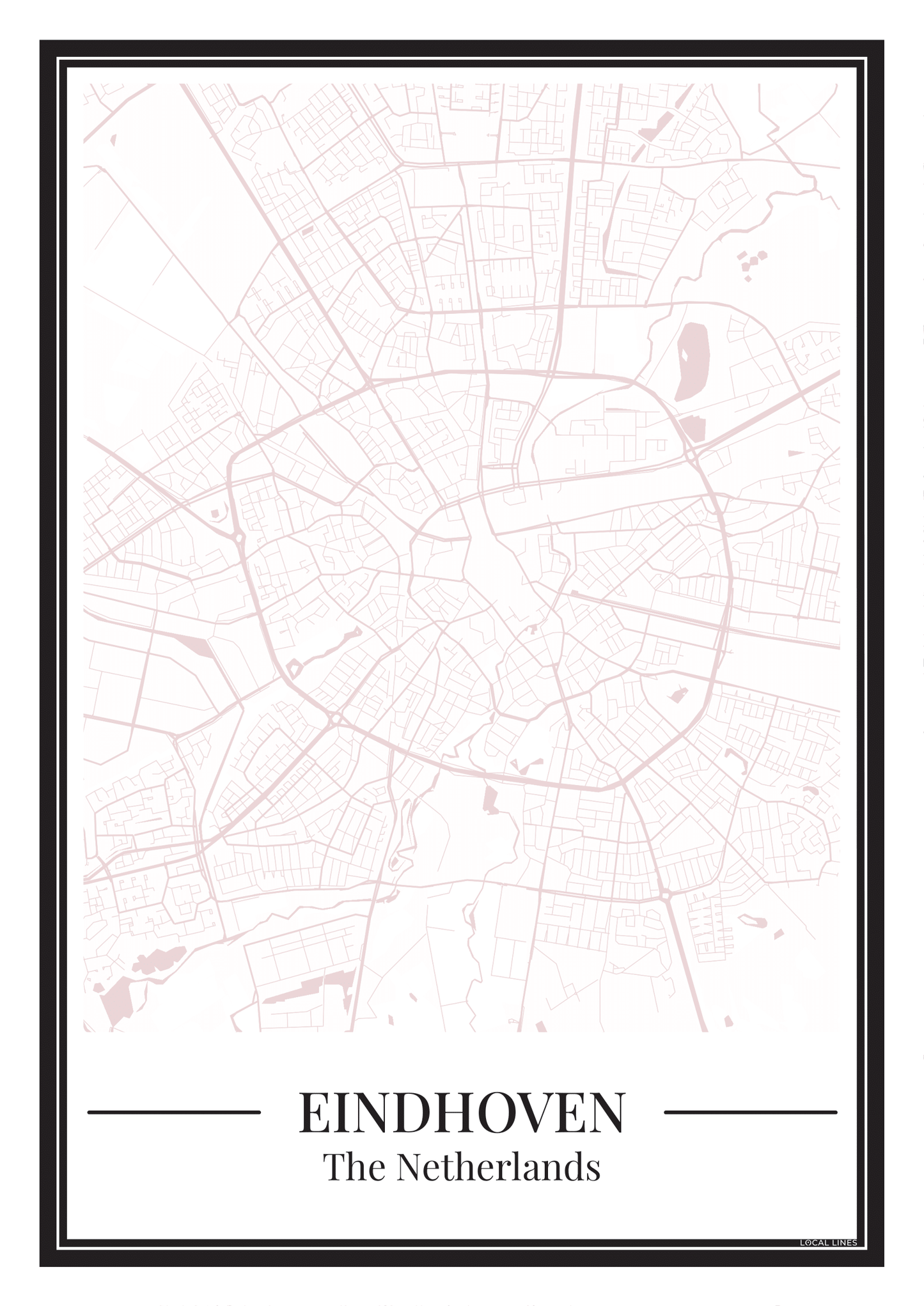 Eindhoven - Poster Blush Pink