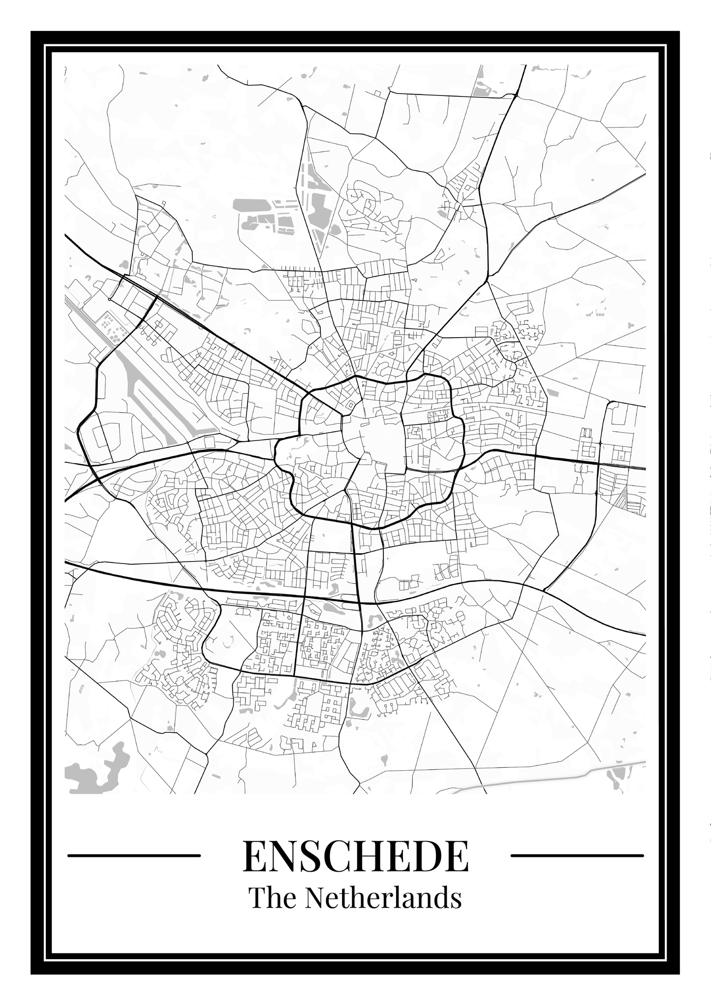 Enschede - Poster Classic
