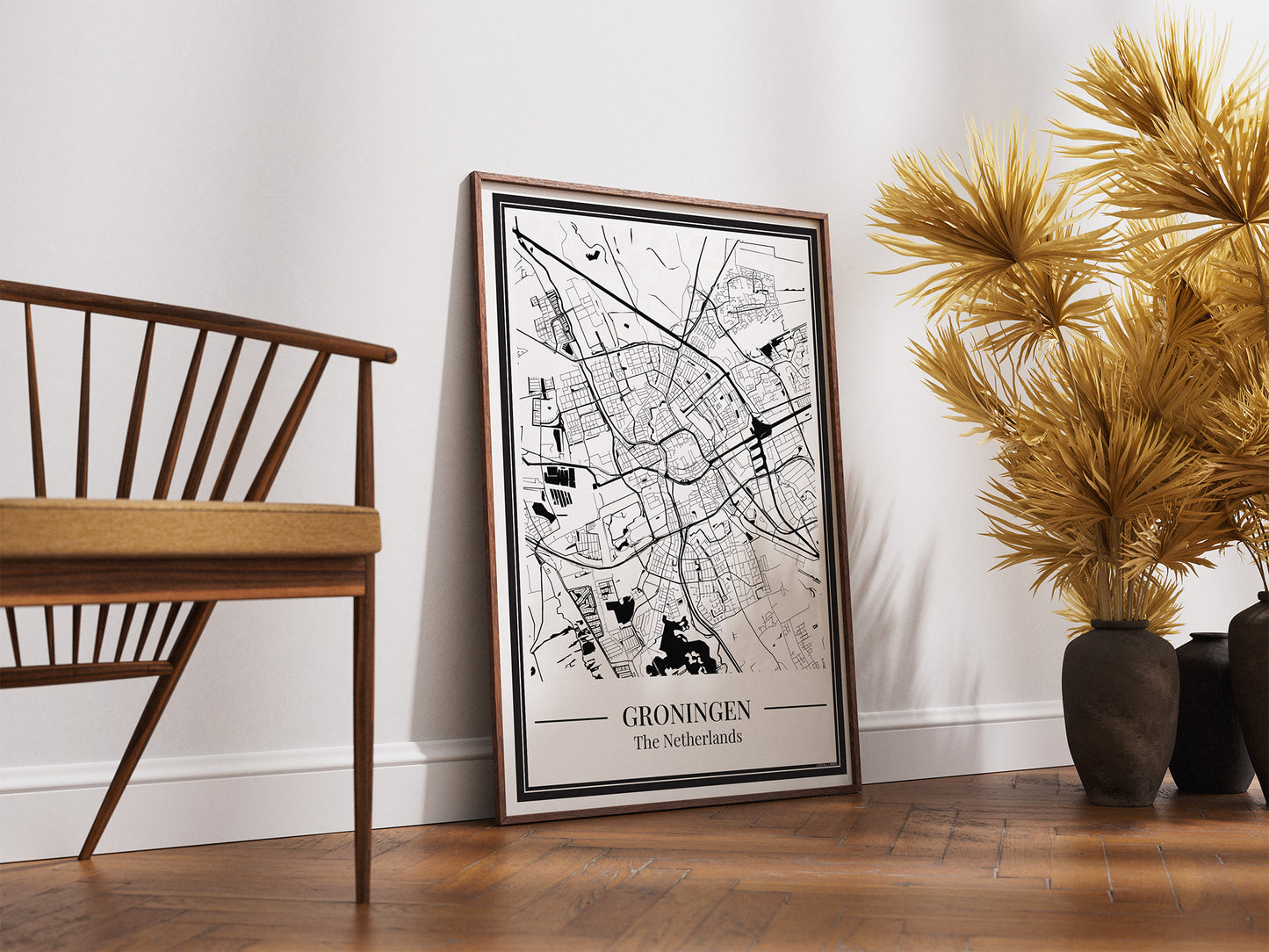 Groningen - Poster Sage Green