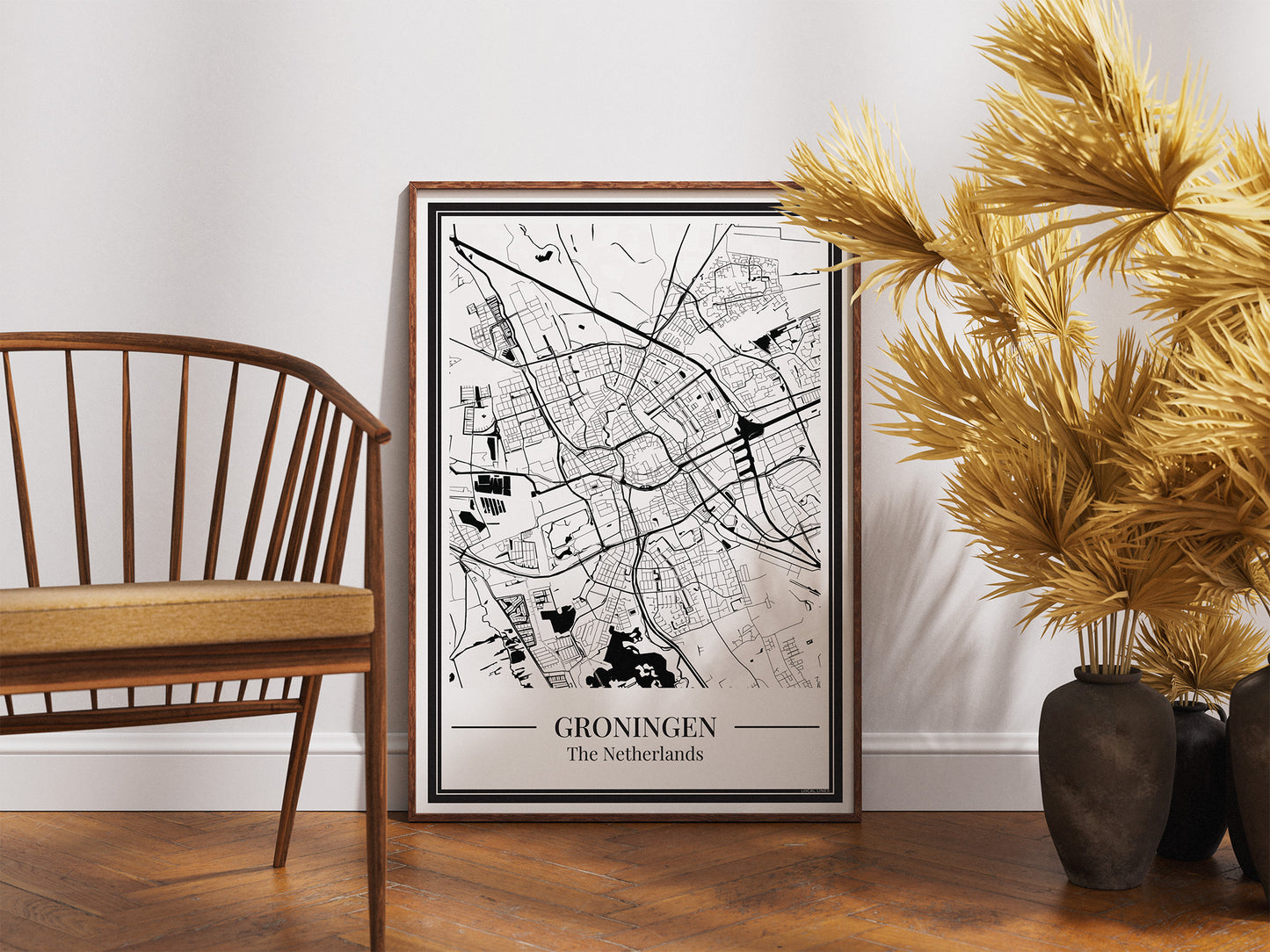 Groningen - Poster Soft Teal