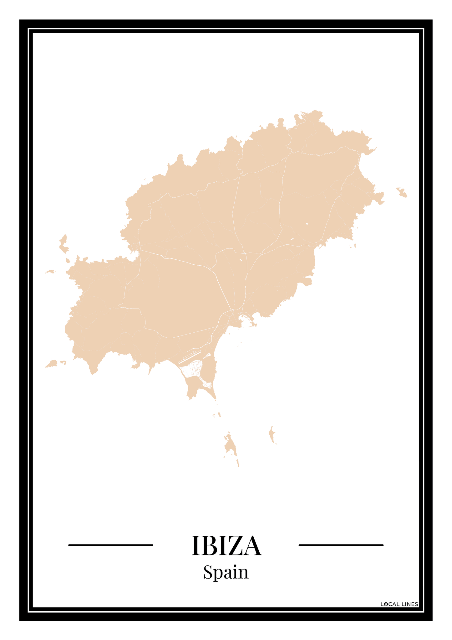 Ibiza - Poster Warm Sand