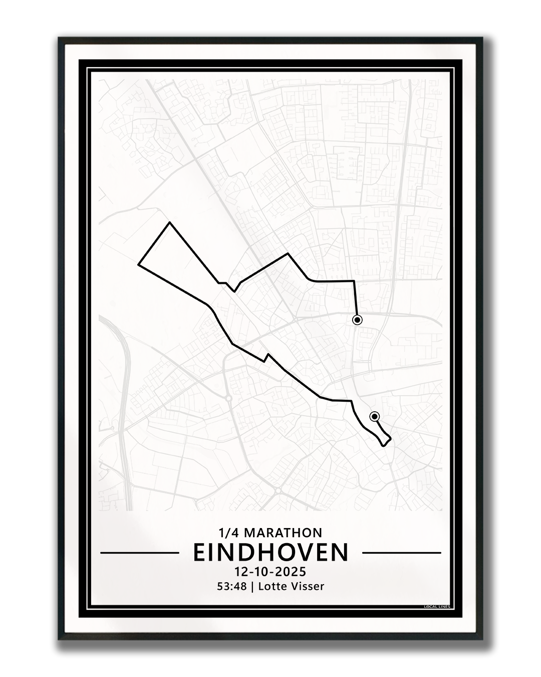 Marathon Eindhoven hardloopposter