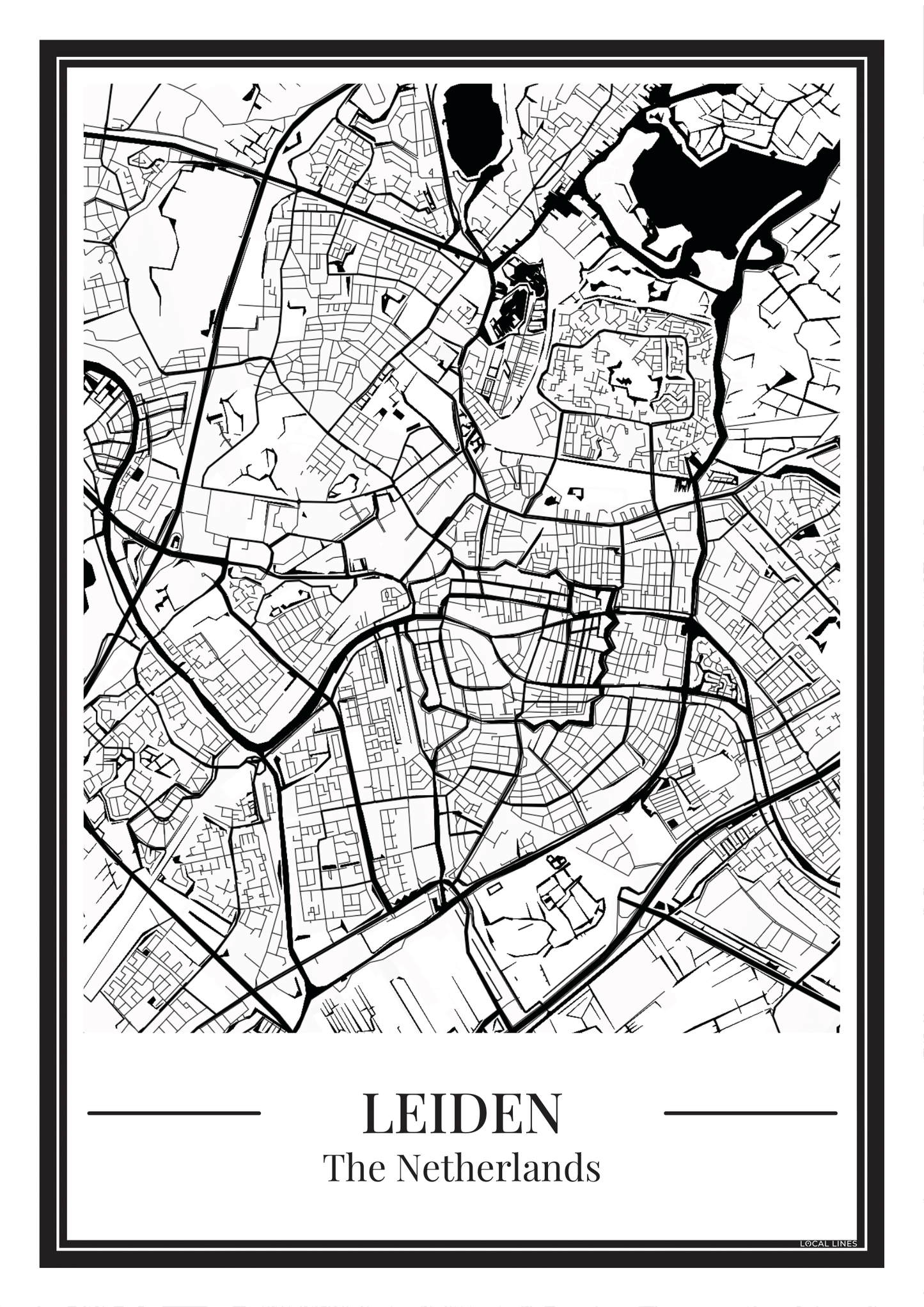 Leiden - Poster Classic