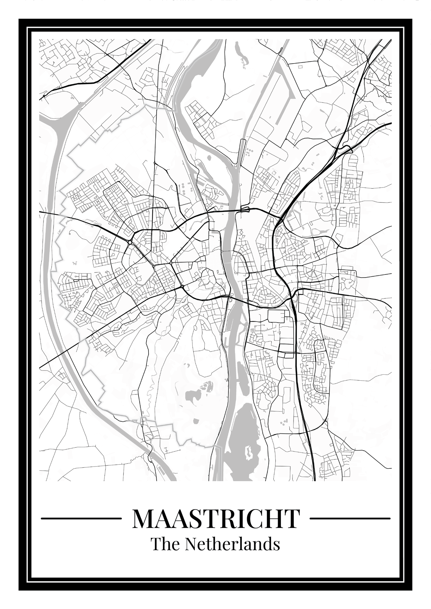 Maastricht - Poster Classic