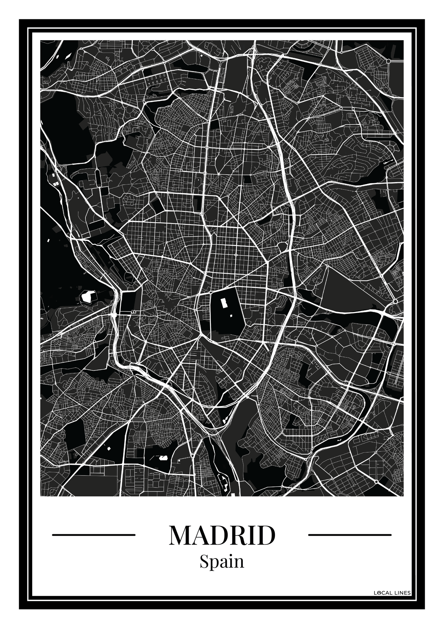 Madrid - Poster Classic