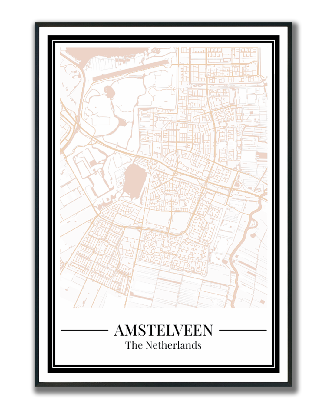 Amstelveen - Poster Warm Sand