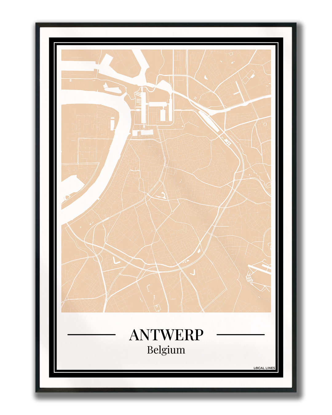 Antwerp - Poster Warm Sand