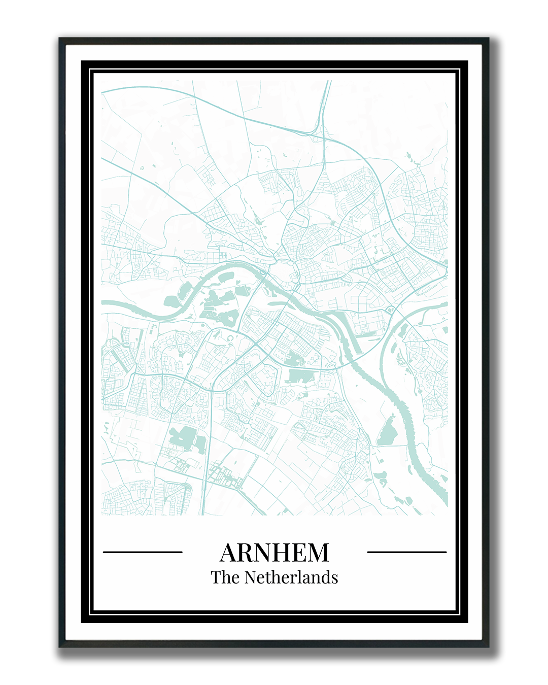 Arnhem - Poster Aqua Blue