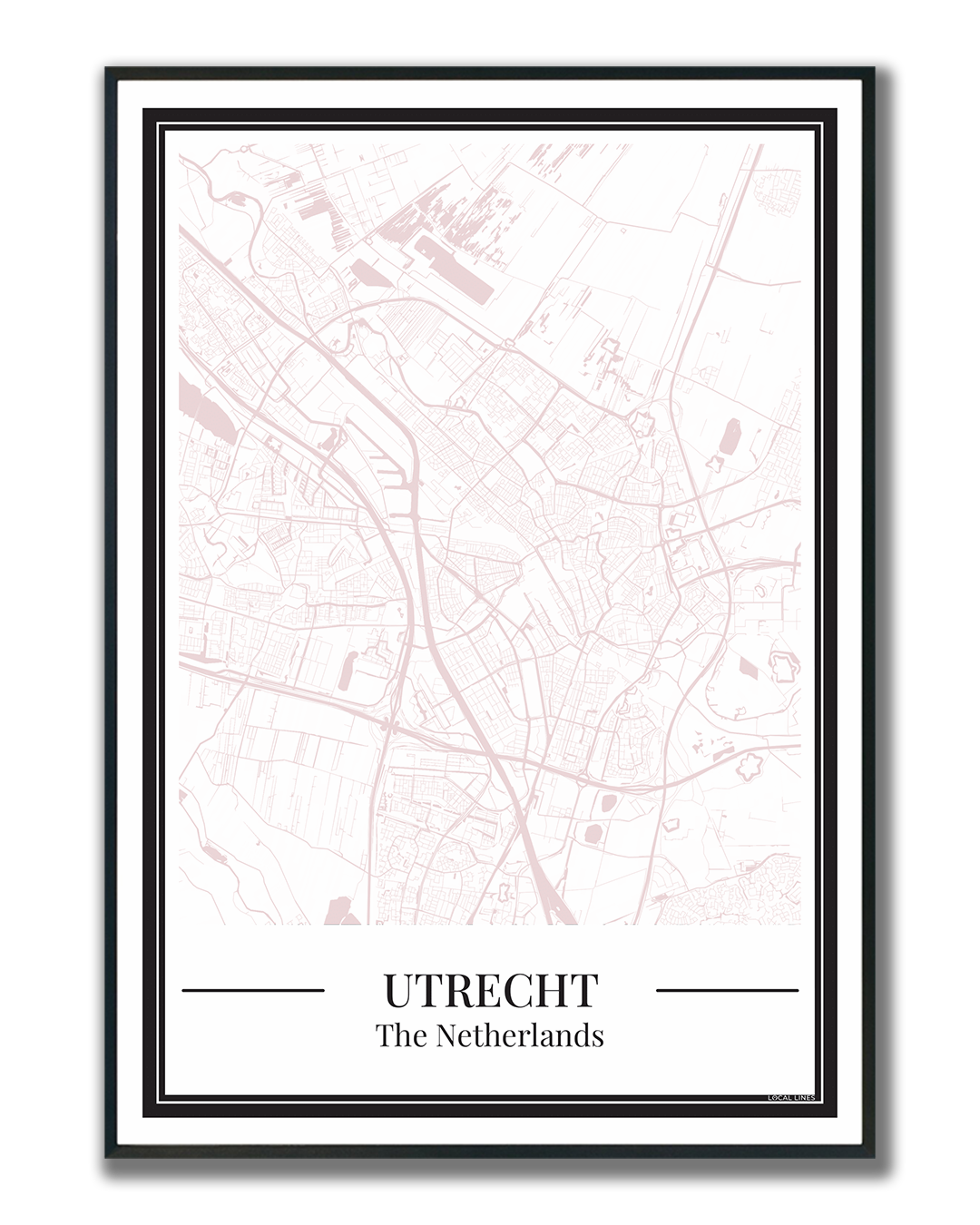 Utrecht - Poster Blush Pink