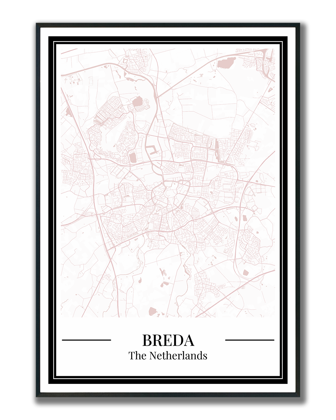 Breda - Poster Blush Pink