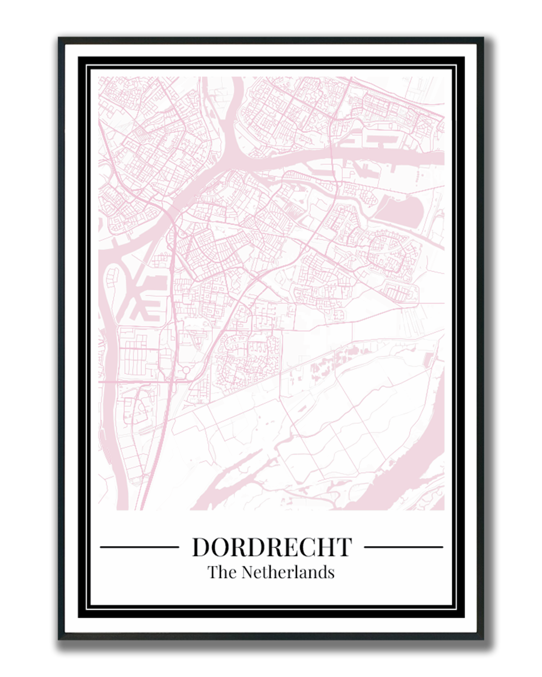 Dordrecht - Poster Blush Pink