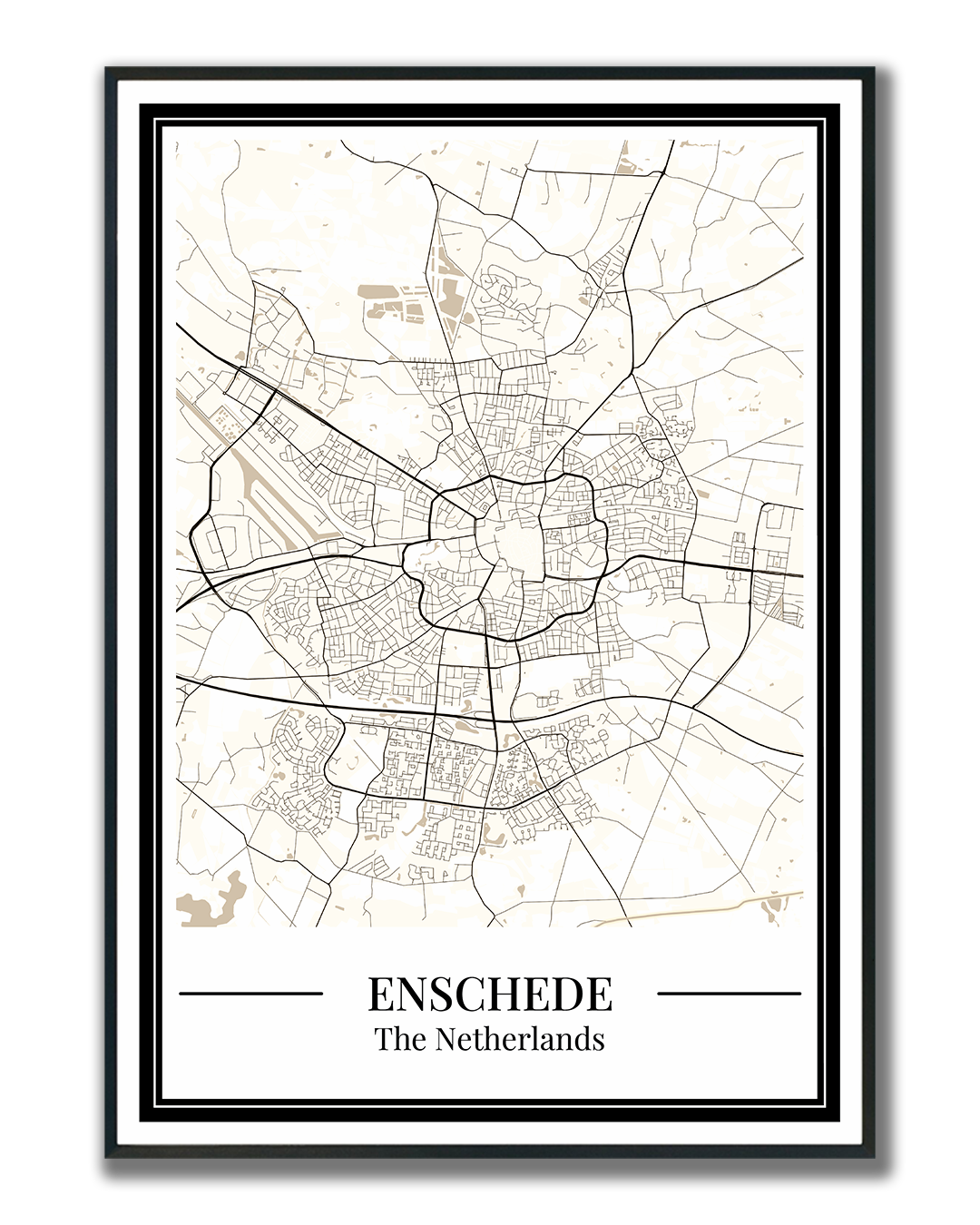 Enschede - Poster Warm Sand