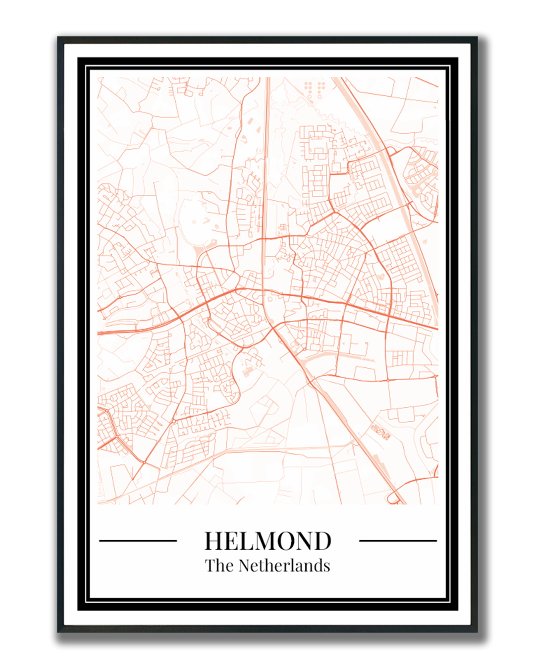 Helmond - Poster Warm Peach