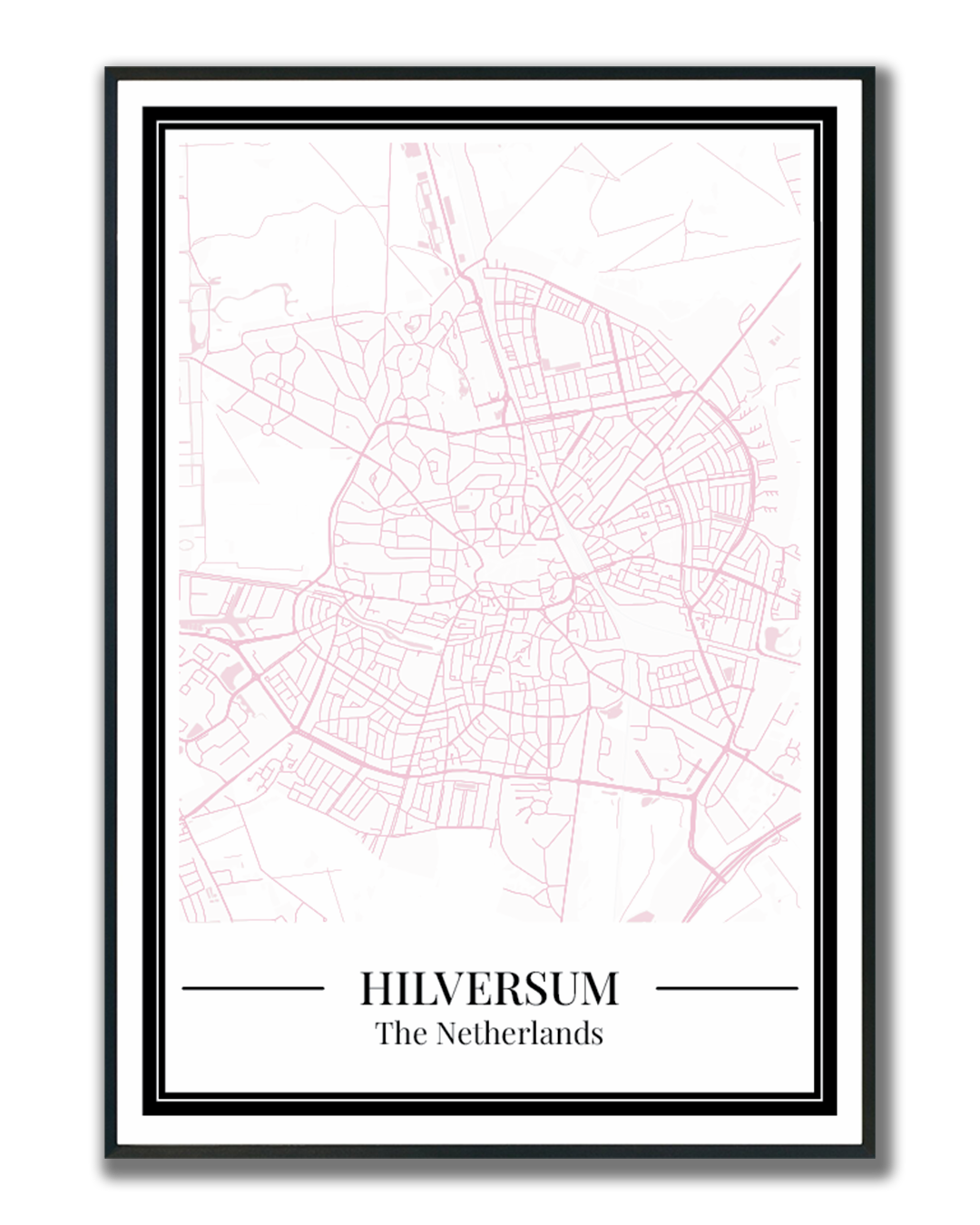 Hilversum - Poster Blush Pink