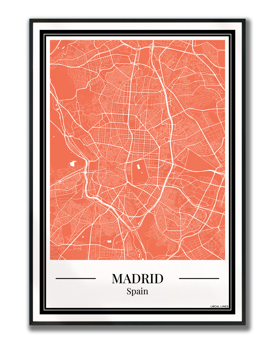 Madrid - Poster Warm Peach