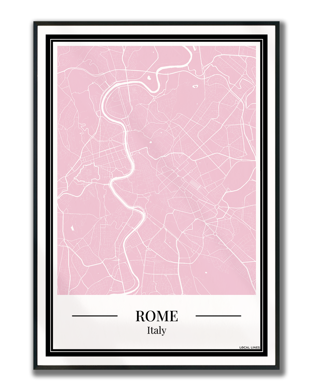 Rome - Poster Blush Pink