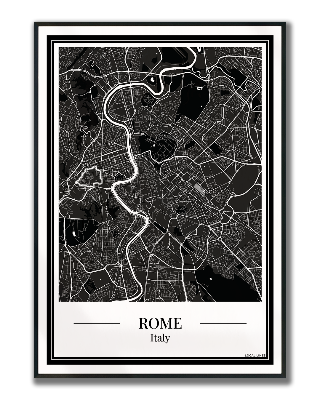 Poster Rome | Stadskaart