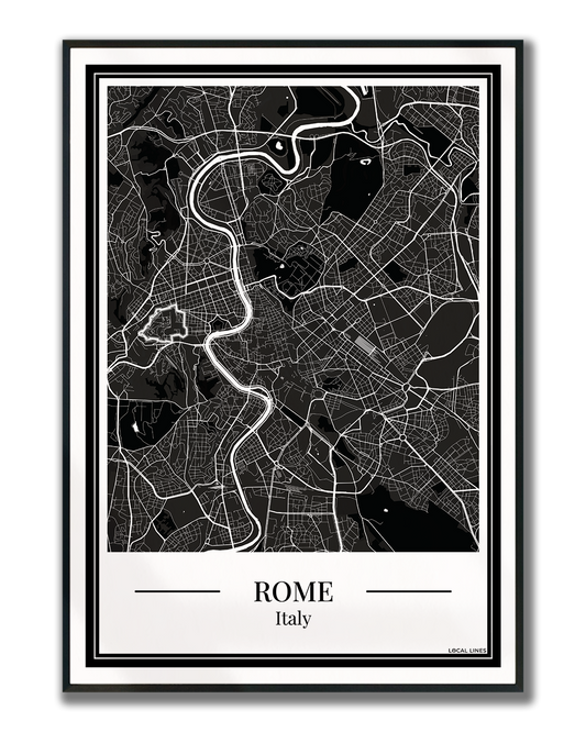 Poster Rome | Stadskaart