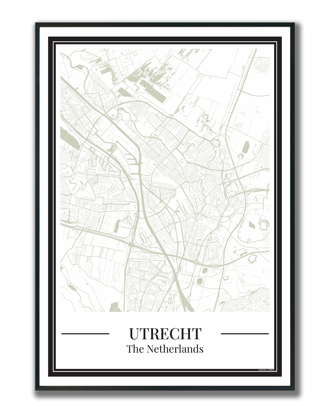 Utrecht - Poster Sage Green
