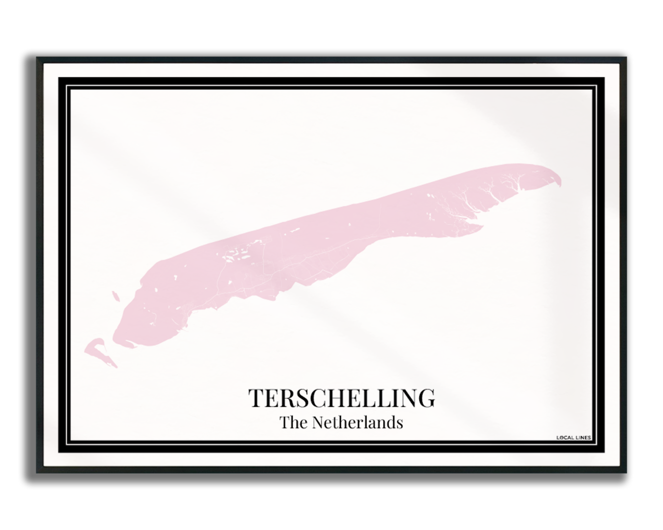 Terschelling - Poster Blush Pink