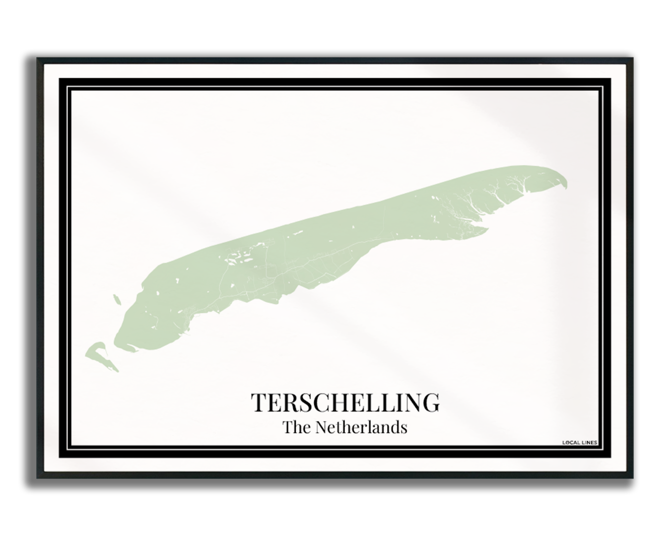 Terschelling - Poster Sage Green