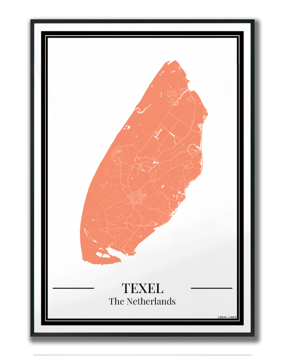 Texel - Poster Warm Peach