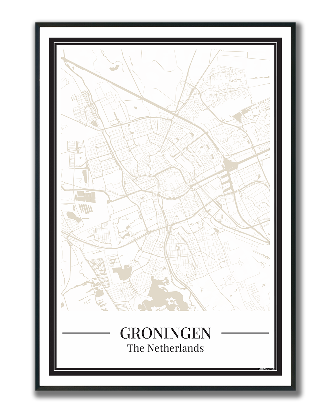 Groningen - Poster Warm Sand