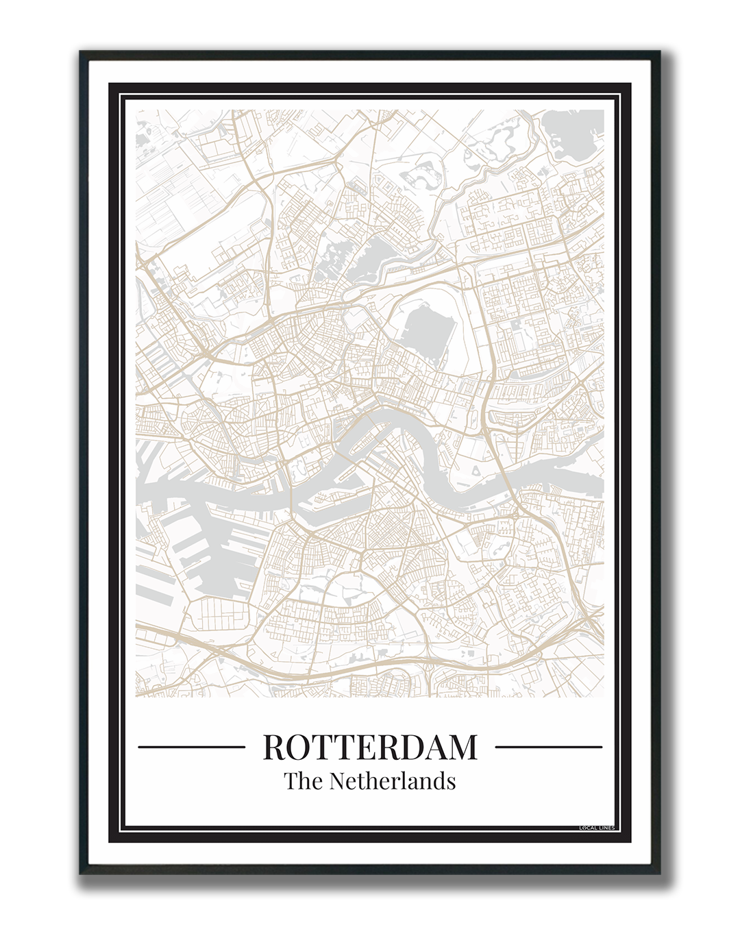 Rotterdam - Poster Warm Sand