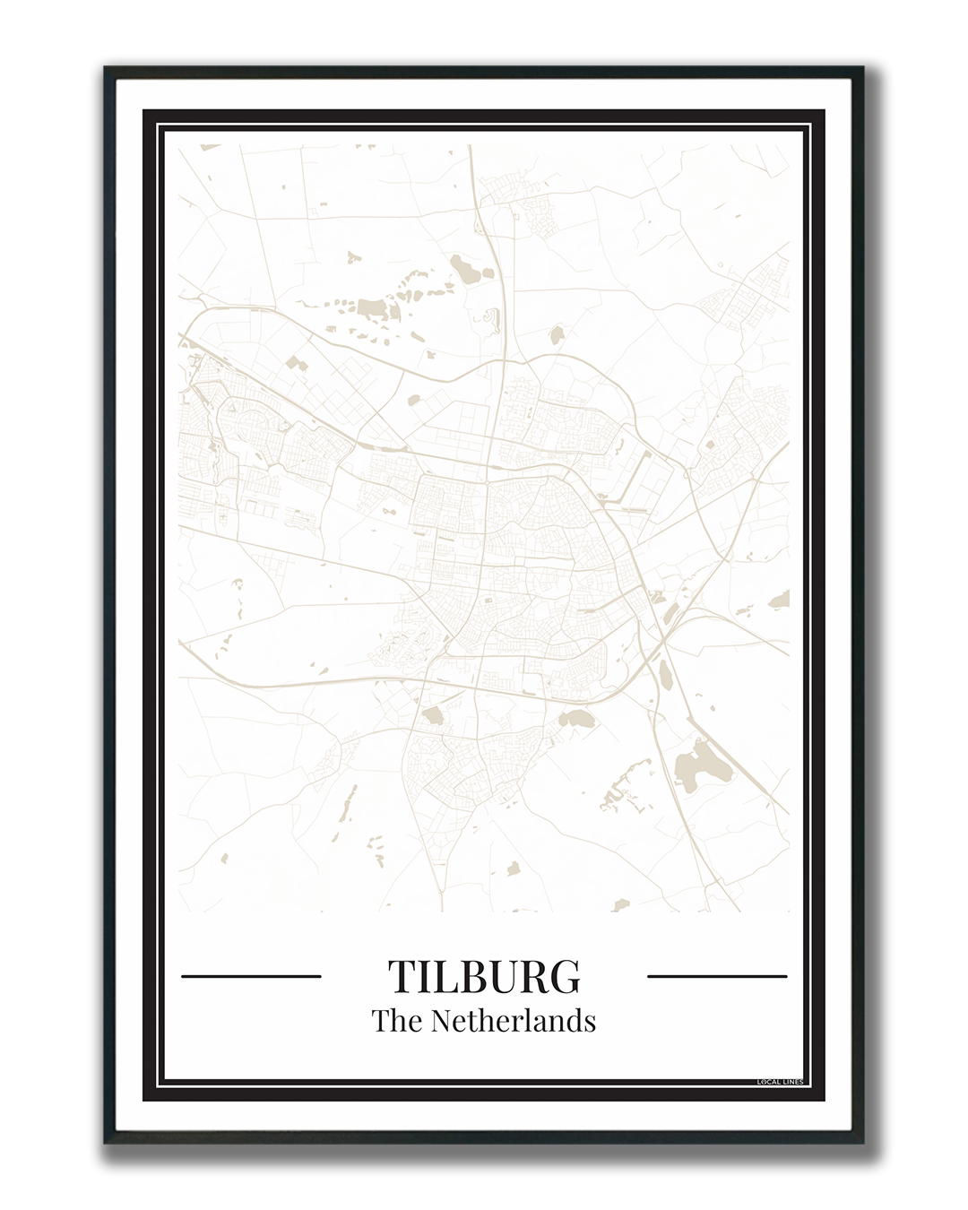 Tilburg - Poster Warm Sand