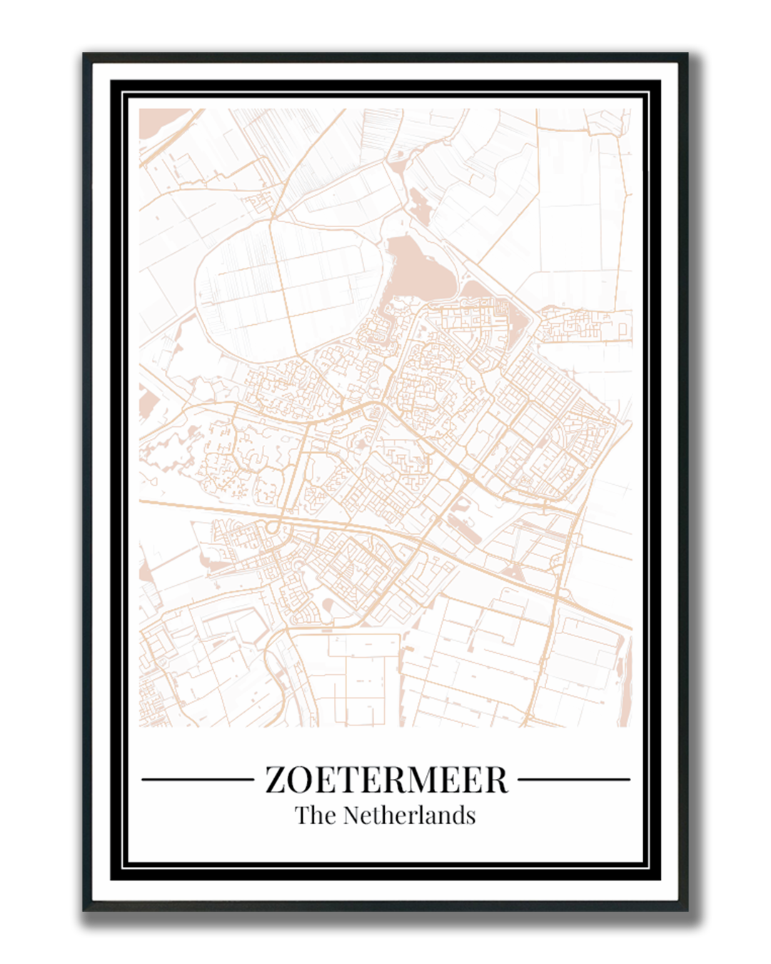 Zoetermeer - Poster Warm Sand