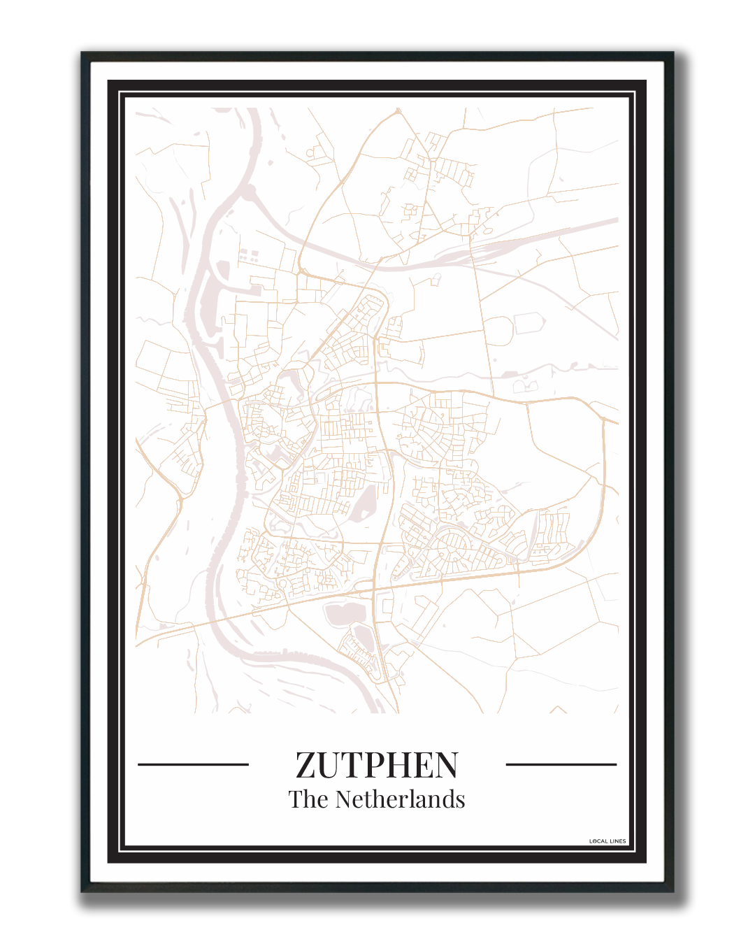 Zutphen - Poster Warm Sand
