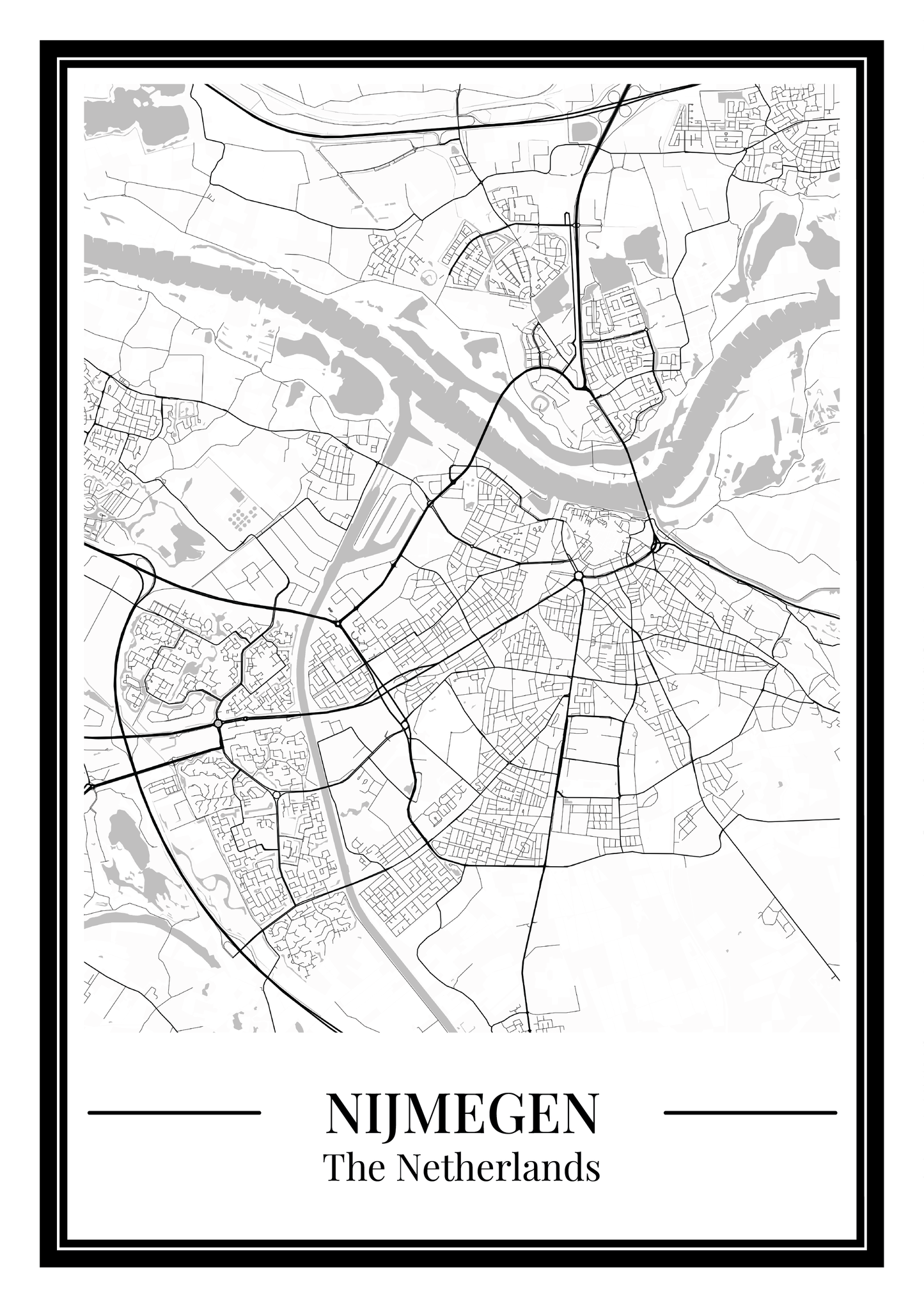 Nijmegen - Poster Classic