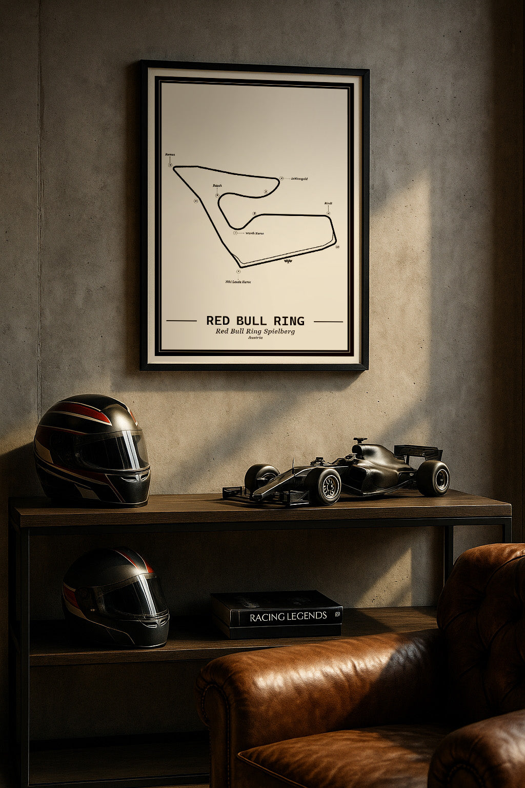 Poster Red Bull Ring Formule 1 Circuit | Wit