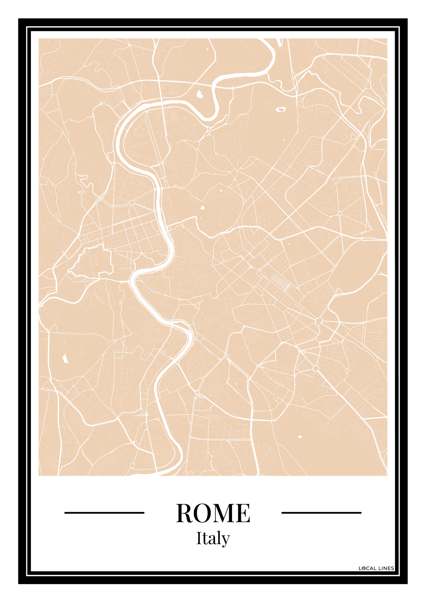 Rome - Poster Warm Sand
