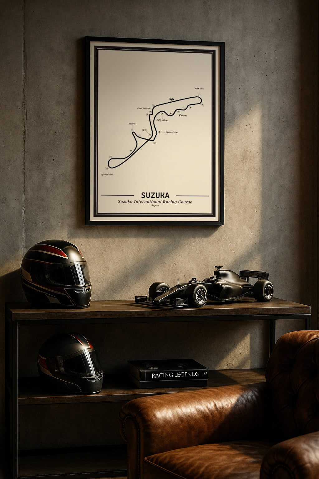 Poster Suzuka Formule 1 Circuit | Wit