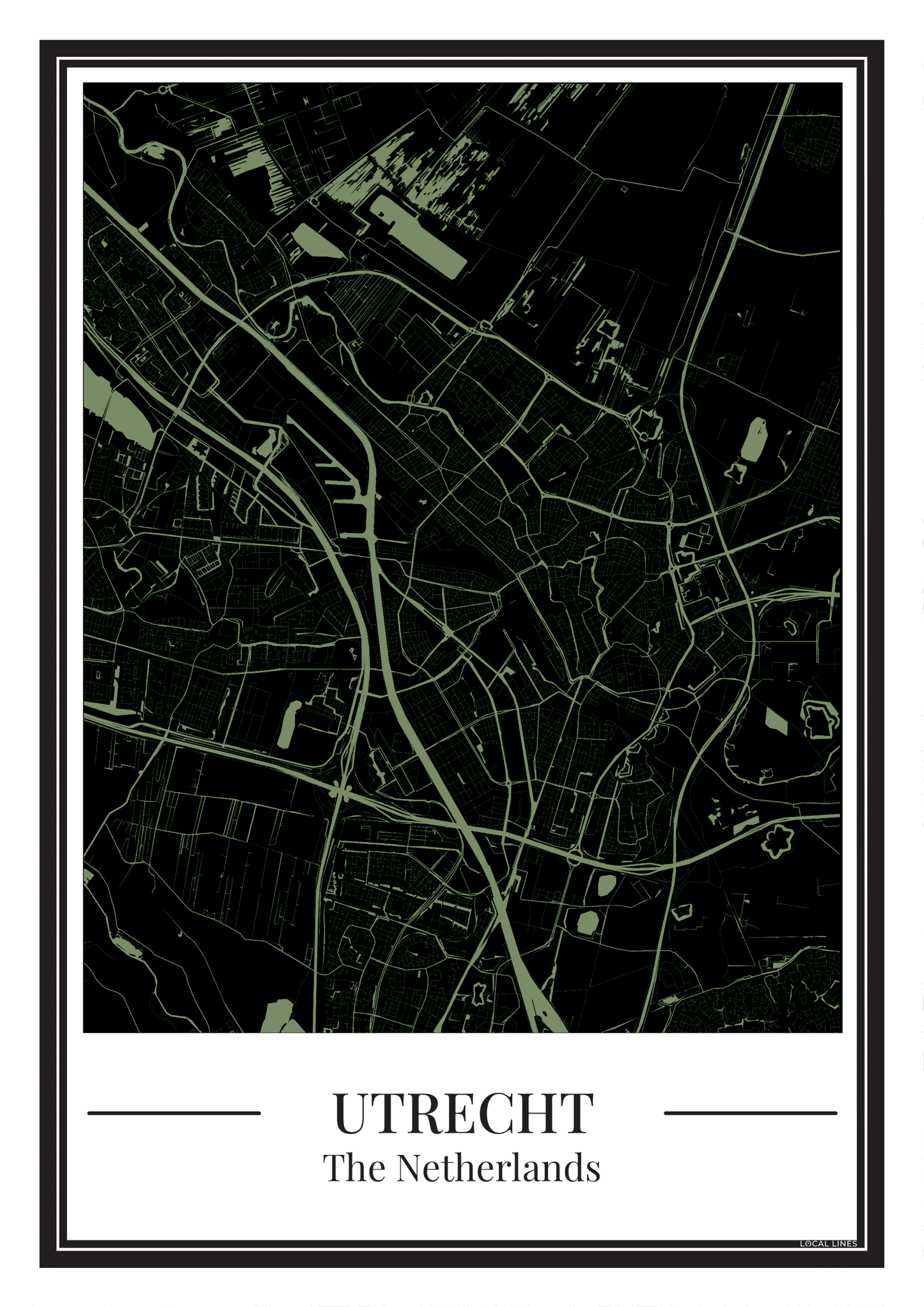 Utrecht - Poster Cool Mint