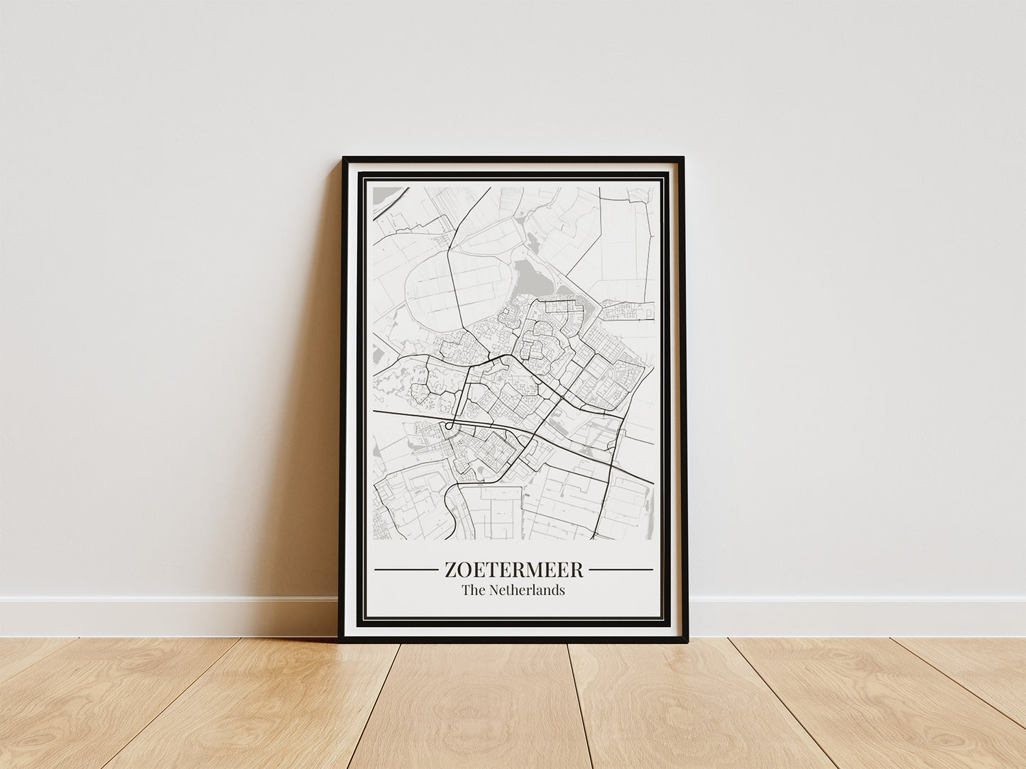 Poster Zoetermeer | Stadskaart