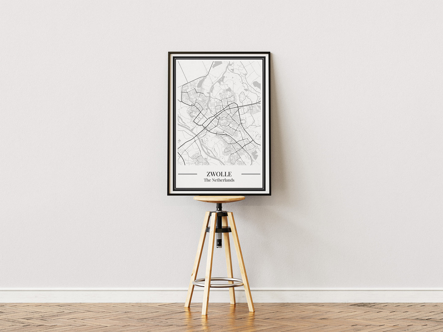 Zwolle - Poster Slate Blue