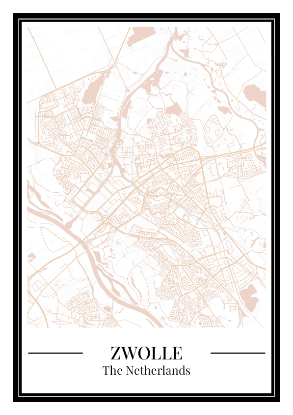 Zwolle - Poster Warm Sand