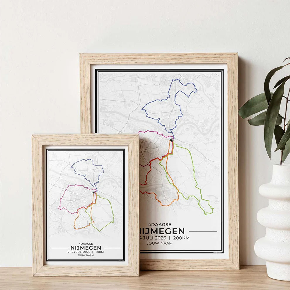 Hardloop Posters Collectie -Local Lines