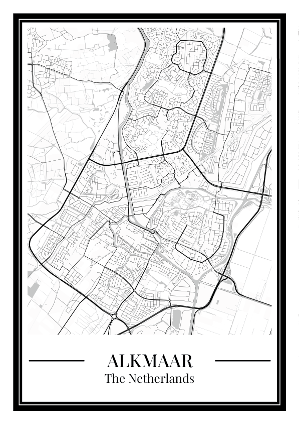 Alkmaar - Poster Classic