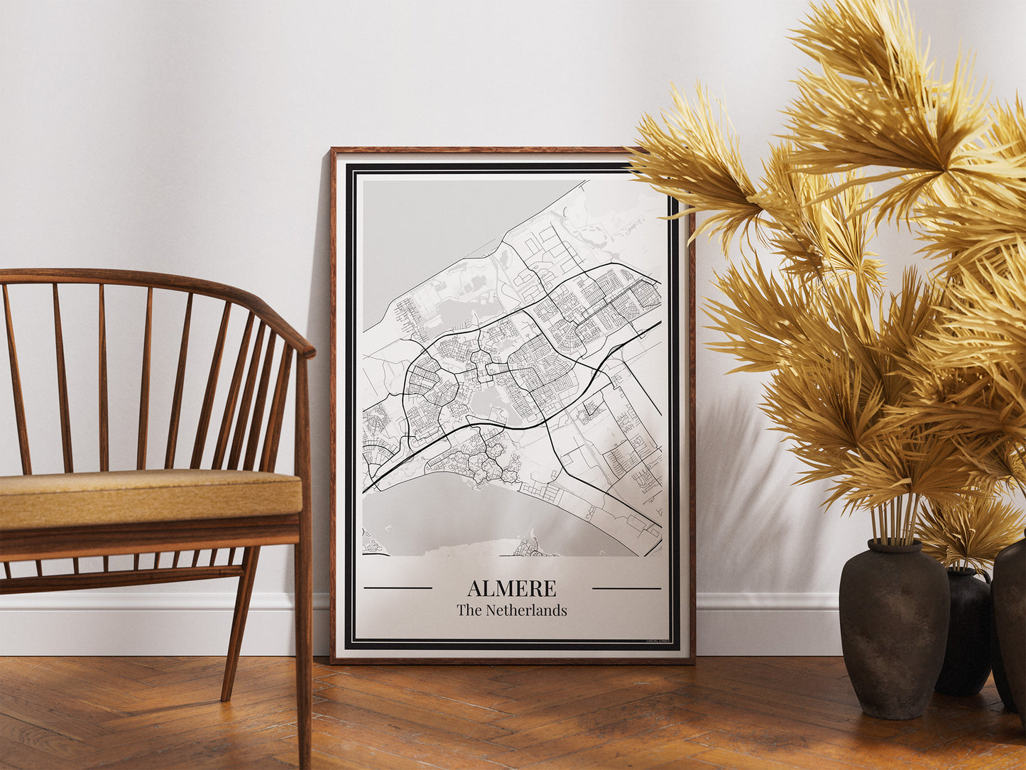 Almere - Poster Soft Teal