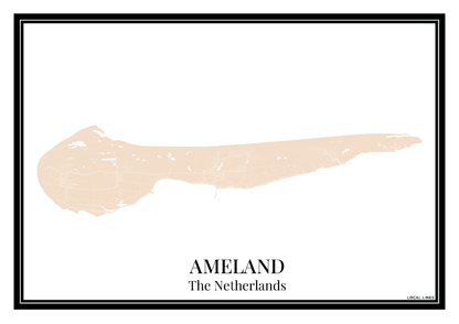 Ameland - Poster Warm Sand