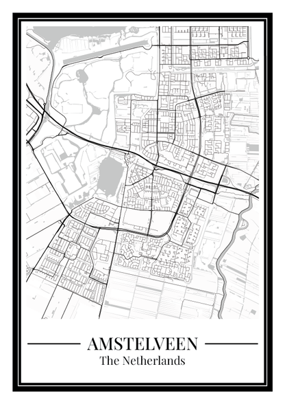 Amstelveen - Poster Classic